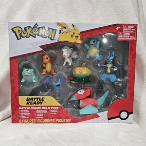 Pokémon Battle Ready 8-Figure Multi-Pack - Assorted Characters